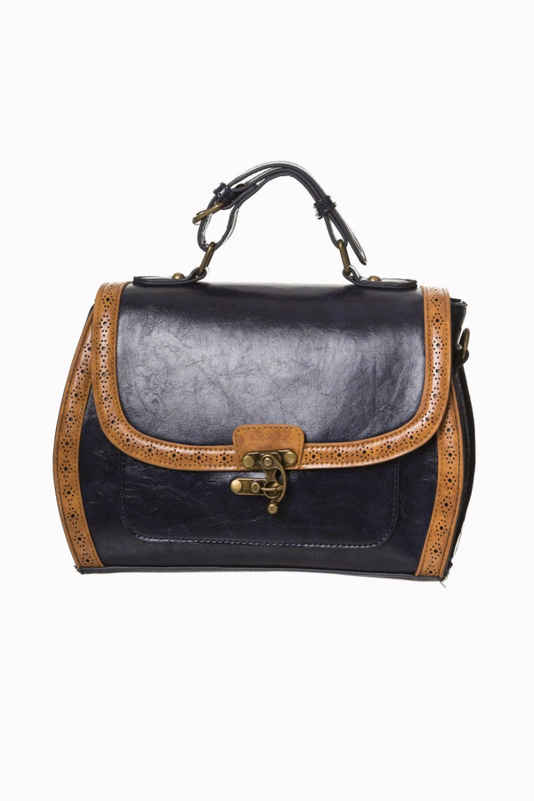 Banned Retro Schultertasche Stevie Blau