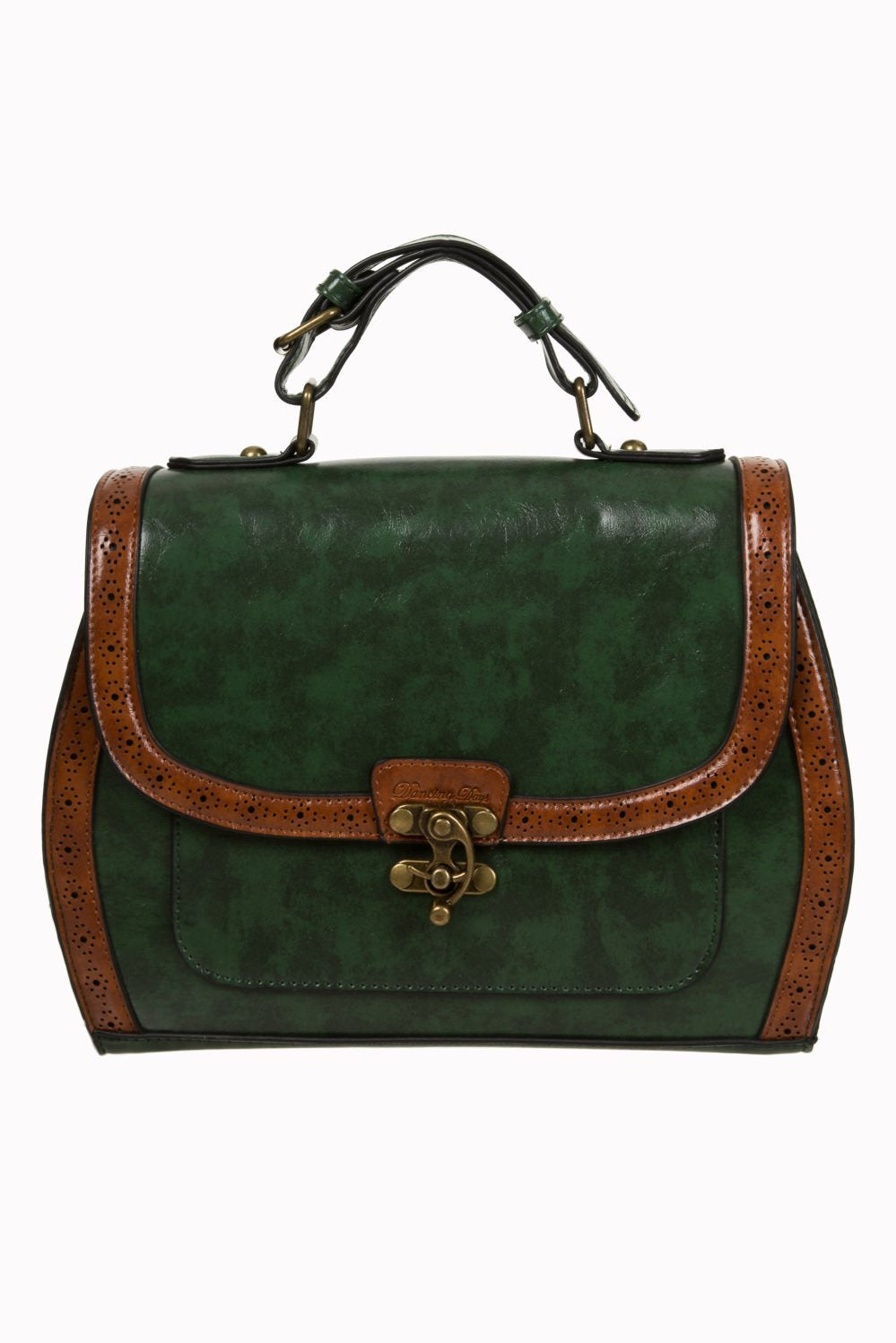 Banned Retro Schultertasche Stevie Grün