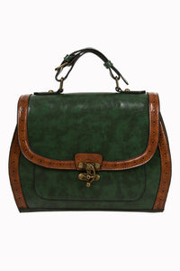 Banned Retro Schultertasche Stevie Grün