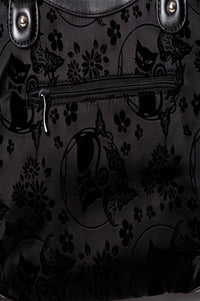 Banned Retro Schultertasche Call Of The Phoenix Schwarz