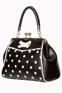 Banned Retro Handtasche Crazy Little Thing Schwarz