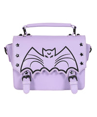 Banned Alternative Schultertasche Nocturne Lilac