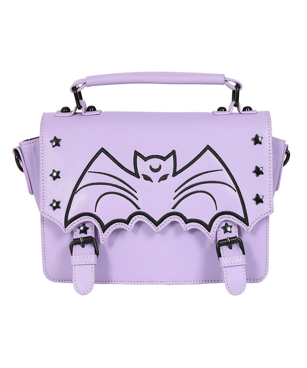 Banned Alternative Schultertasche Nocturne Lilac