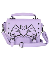 Banned Alternative Schultertasche Nocturne Lilac