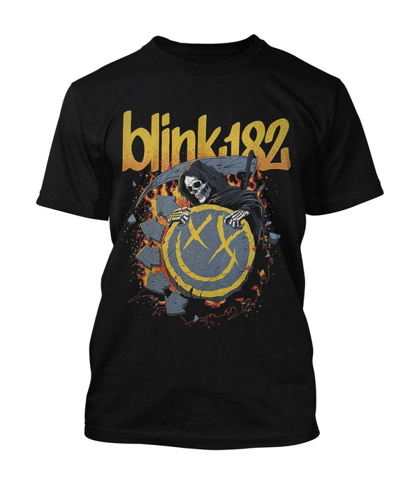 Blink-182 T-Shirt Reaper Smiley