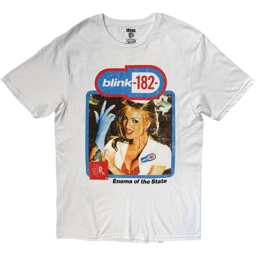 Blink-182 T-Shirt Enema Of The State Weiß