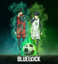 Blue Lock Decke Rin & Isagi Fleece Blanket