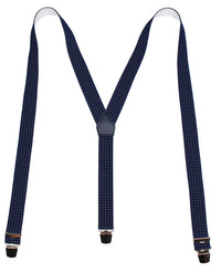 Schompi Herren Retro Hosenträger Vintage Gepunktet Rockabilly Y-Form Braces Breit Farbauswahl Extra Stark