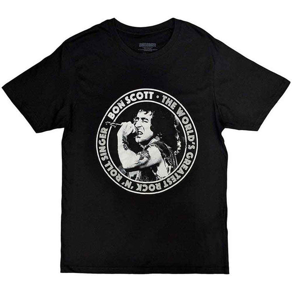 Bon Scott T-Shirt TWGRRS Circle
