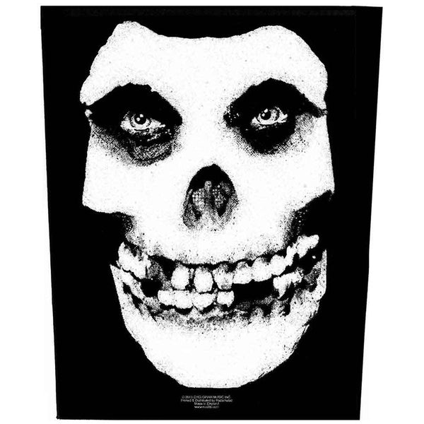 Misfits Rücken Aufnäher Face Skull Sew-On Back Patch