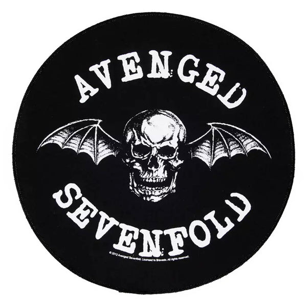 Avenged Sevenfold Rücken Aufnäher Death Bat Sew-On Back Patch