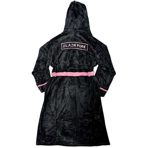 Blackpink Morgenmantel Logo Black