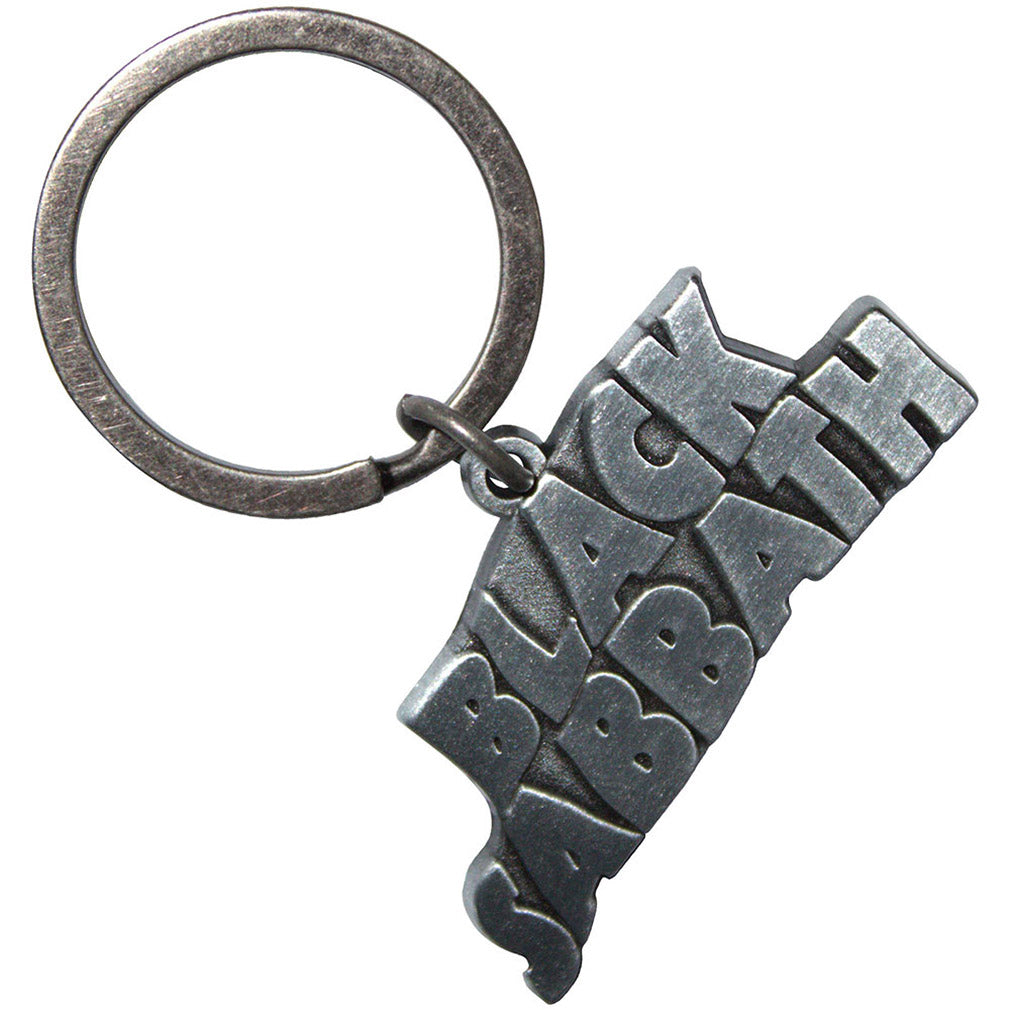 Black Sabbath Schlüsselanhänger Wavy Logo Keyring