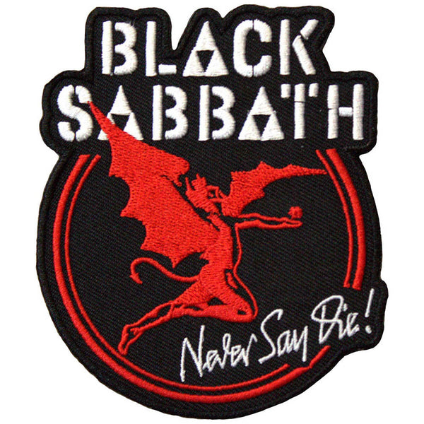 Black Sabbath Aufnäher Archangel Never Say Die Iron-On Patch