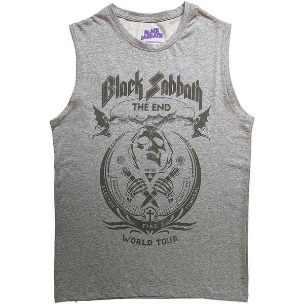 Black Sabbath Tank Top The End Mushroom Cloud