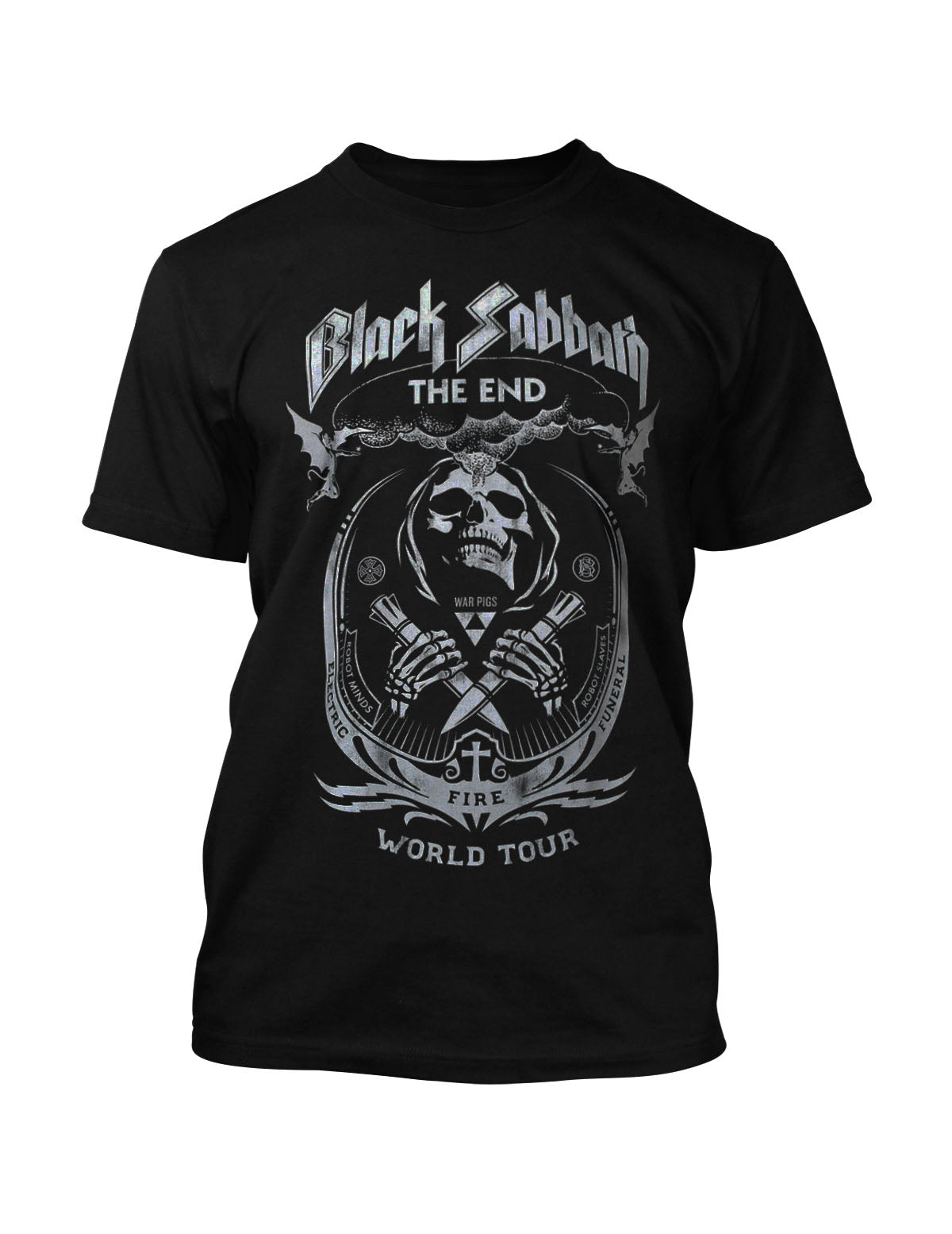Black Sabbath T-Shirt The End Mushroom Cloud
