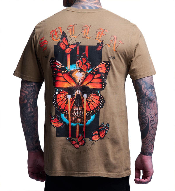 Sullen Clothing T-Shirt Butterfly Skull