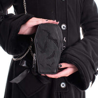 Heartless Handtasche Bat Mini Coffin