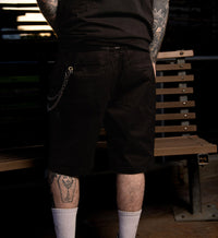 Sullen Clothing Walkshorts Chop Shop Schwarz