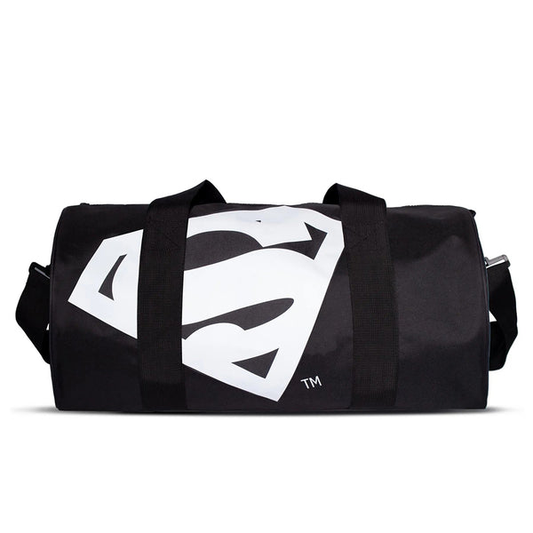 Superman Sporttasche Black & White Logo