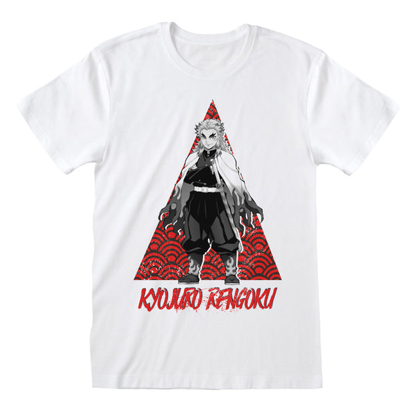 Demon Slayer: Kimetsu No Yaiba T-Shirt Kyojuro Rengoku Tri