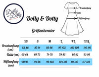 Dolly and Dotty Swing Kleid Ruth Burgunder