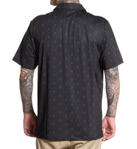 Sullen Clothing Polo Hemd Golf Badge Schwarz