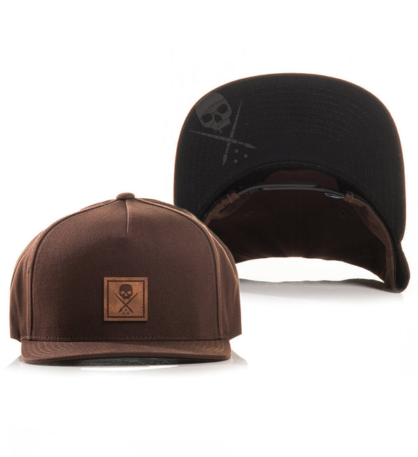Sullen Clothing Snapback Cap Foreman Dark Chocolate