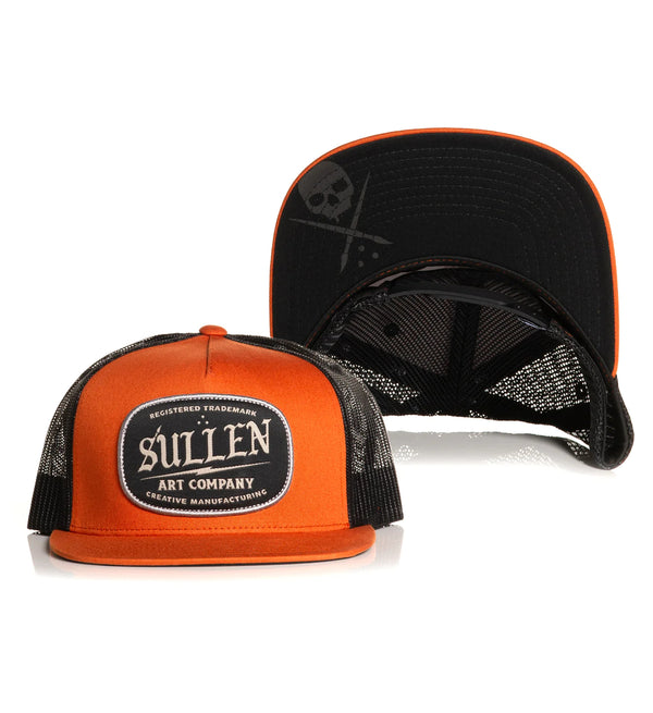 Sullen Snapback Trucker Cap Supply Rust