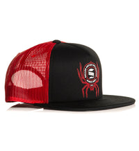 Sullen Snapback Trucker Cap Ocho Red