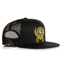 Sullen Snapback Trucker Cap Ocho Black