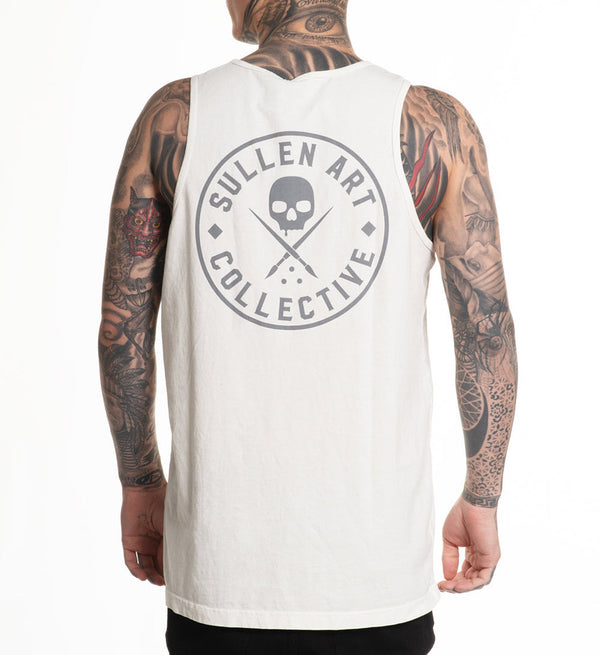 Sullen Clothing Tank Top Ever Tank Antique White