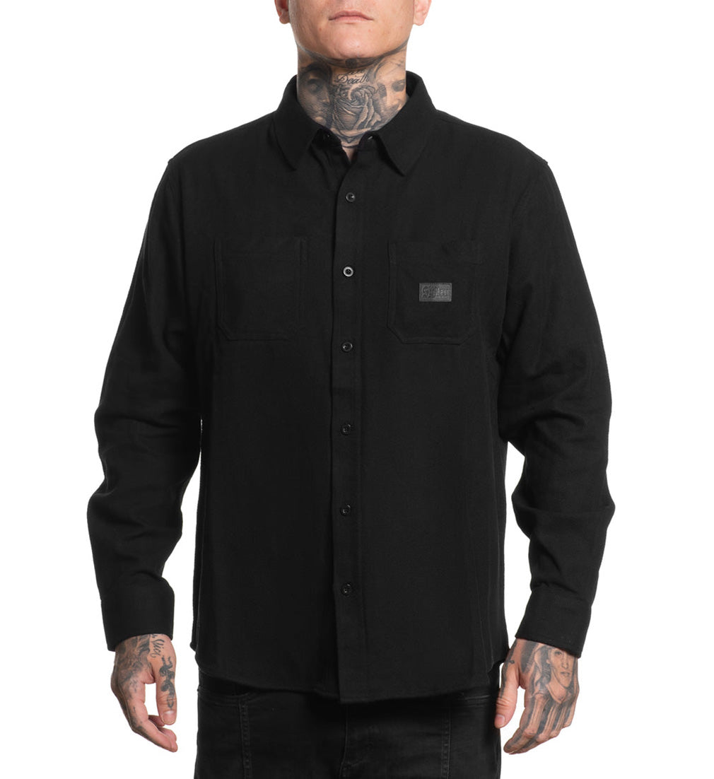 Sullen Clothing Flanellhemd Blaq Flannel