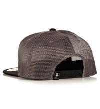 Sullen Snapback Trucker Cap Lasting Grey