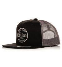 Sullen Snapback Trucker Cap Lasting Grey