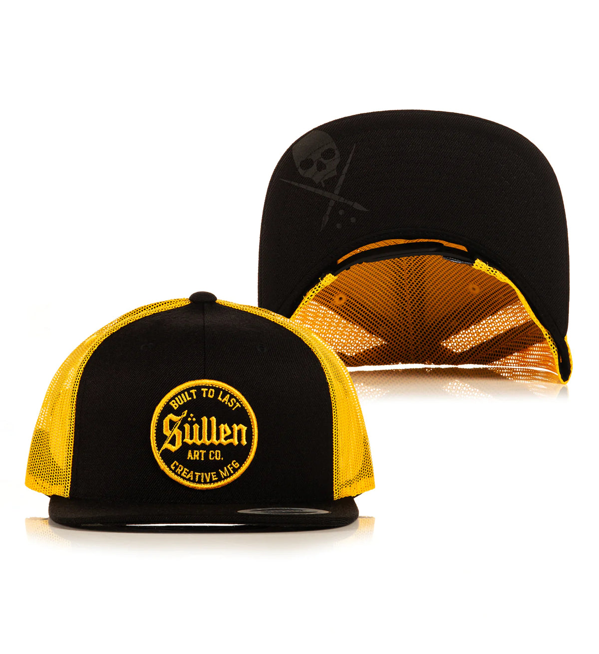Sullen Snapback Trucker Cap Lasting Yellow