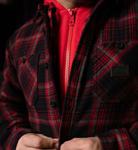 Sullen Clothing Übergangsjacke So Cal Hooded Flannel Jacket
