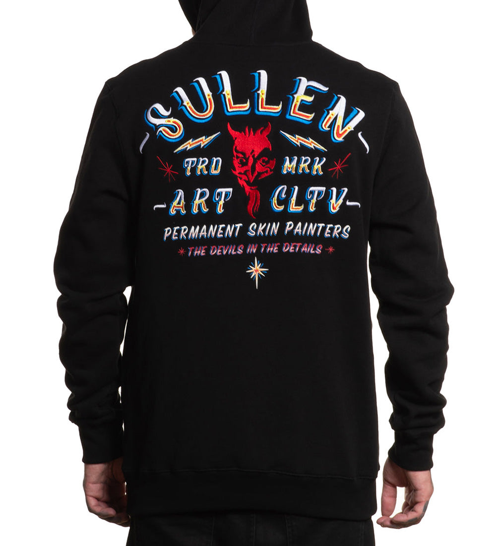Sullen Clothing Kapuzenpullover Skin Painter Hoodie