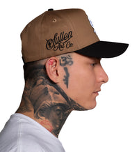 Sullen Clothing Snapback Cap Brush Chipmunk Curved Brim