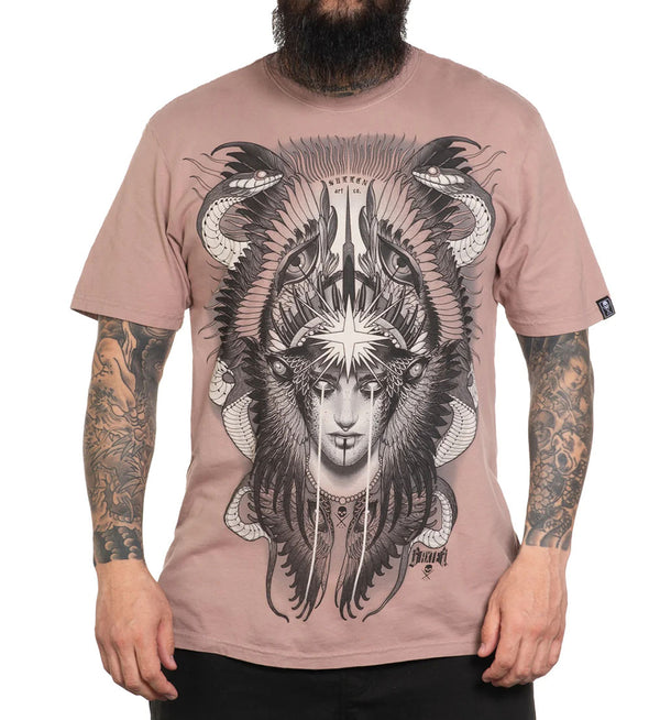 Sullen Clothing T-Shirt Duality Antler Braun