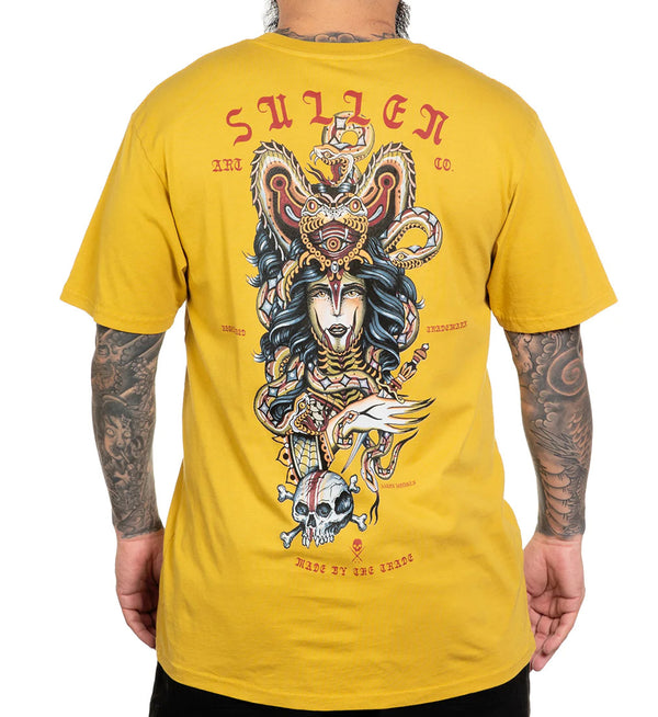 Sullen Clothing T-Shirt Serpent Olive Oil