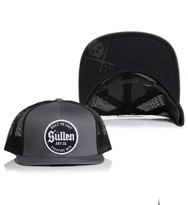 Sullen Snapback Trucker Cap Factory Grau