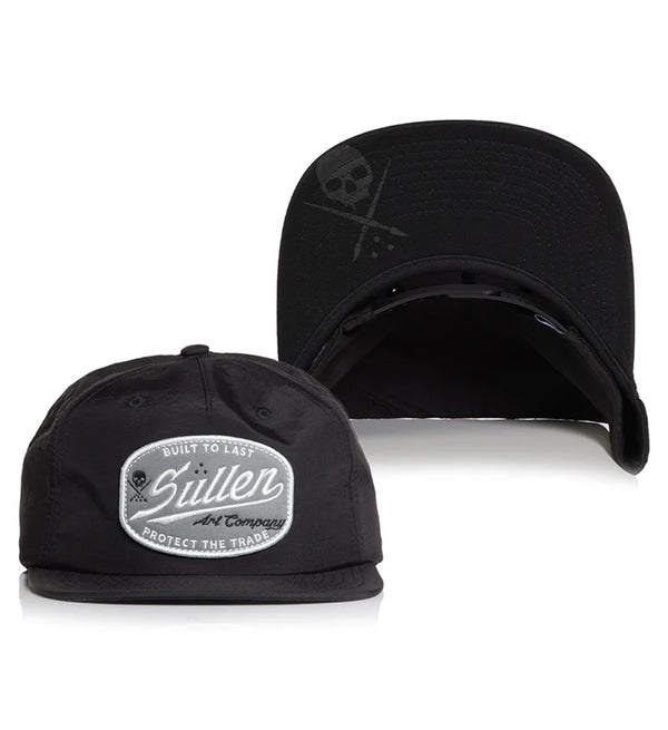 Sullen Clothing Snapback Cap Deconstruct Schwarz