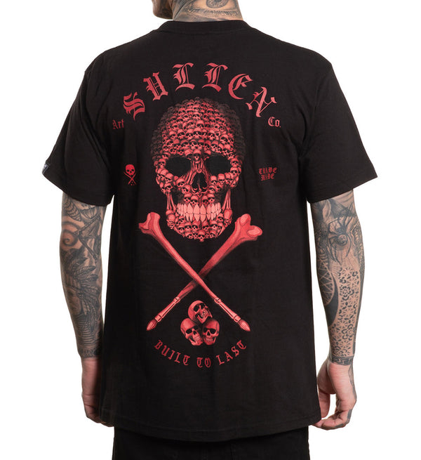 Sullen Clothing T-Shirt Skulls Badge