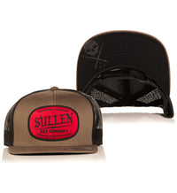 Sullen Snapback Trucker Cap Supply Quicksand