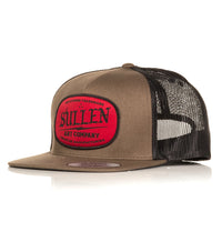 Sullen Snapback Trucker Cap Supply Quicksand