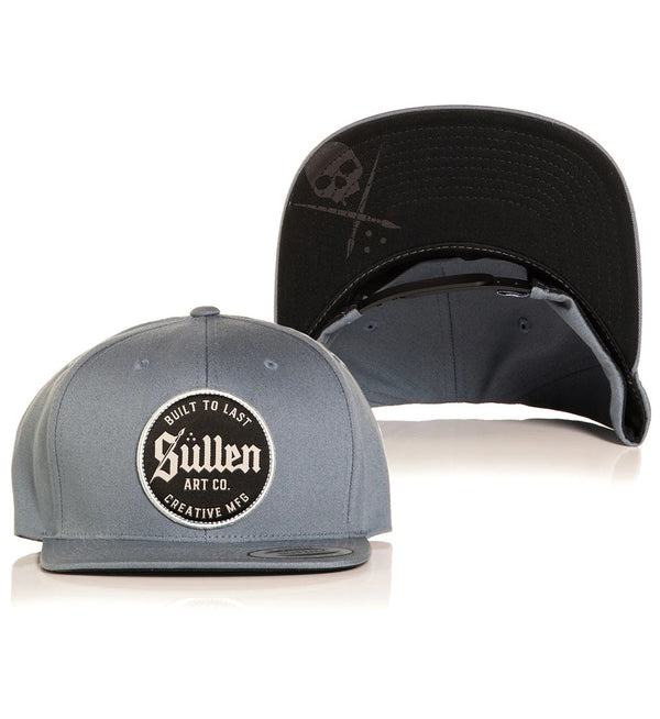 Sullen Snapback Cap Factory Fog Grey