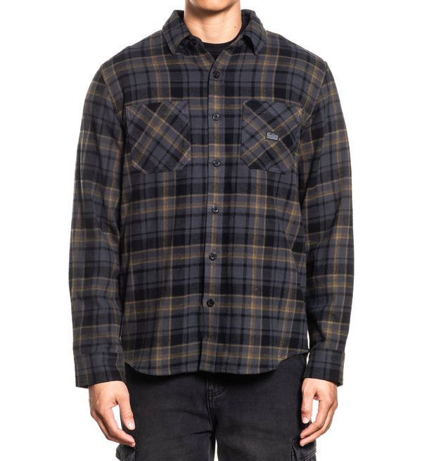Sullen Clothing Flanellhemd Blue Blood Flannel Shirt