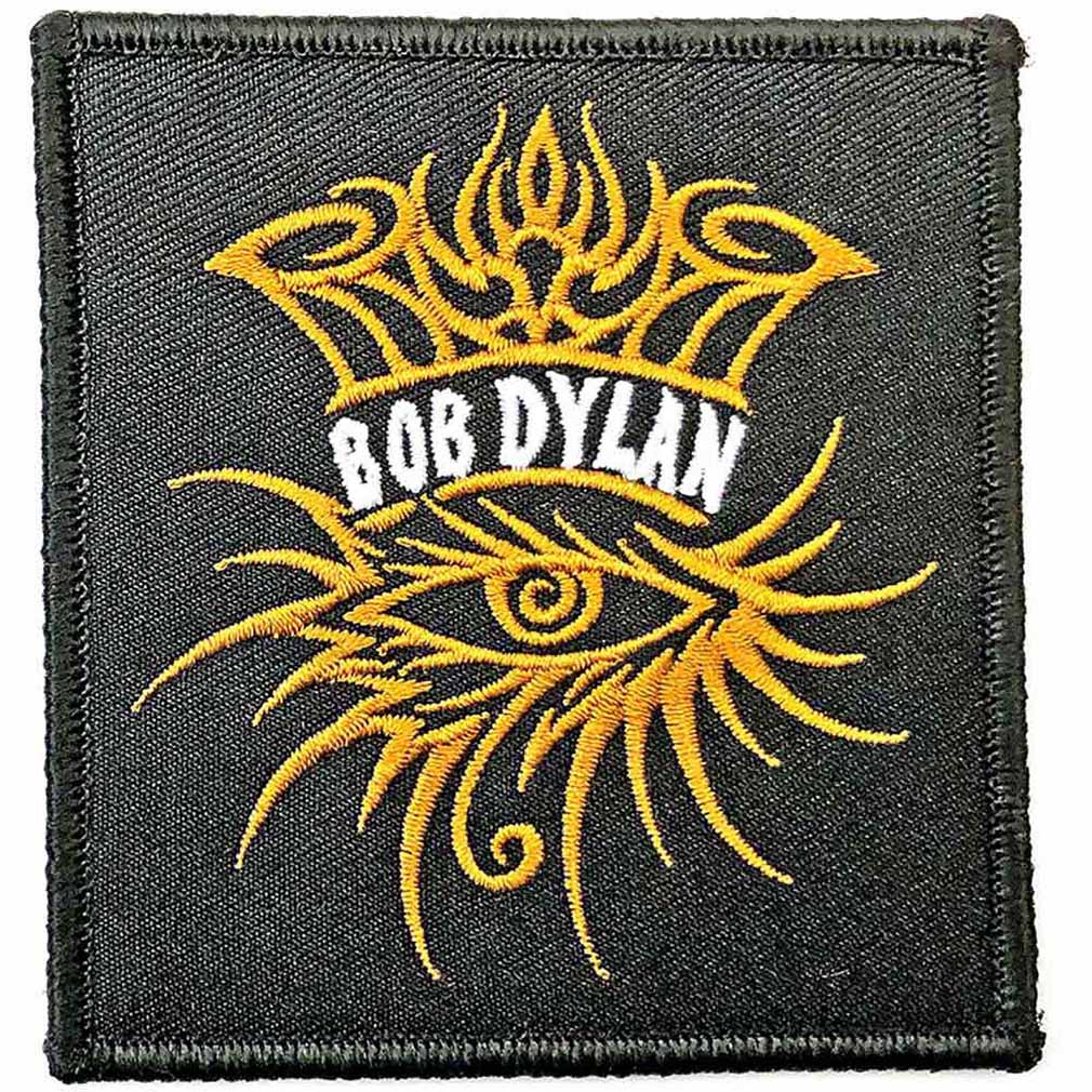 Bob Dylan Aufnäher Eye Icon Iron-On Patch