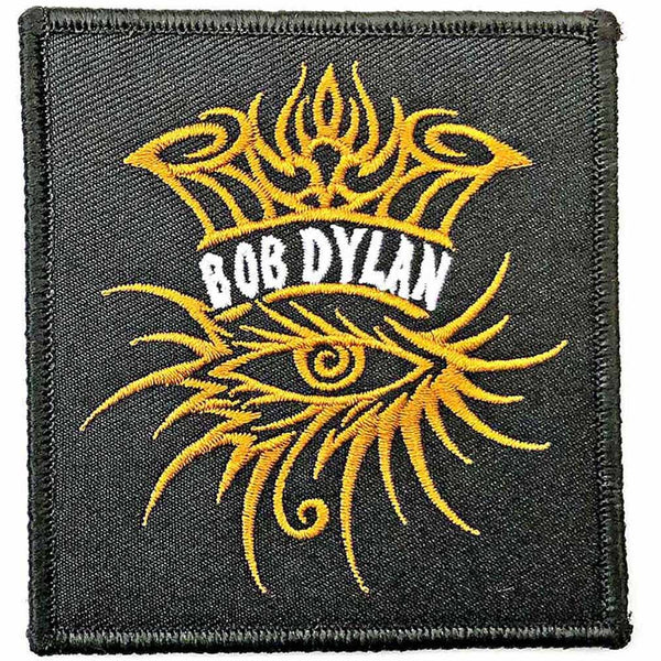 Bob Dylan Aufnäher Eye Icon Iron-On Patch